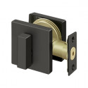 Deltana ZDSU15 Zinc Deadbolt Lock Grade 3, Schlage C Keyway Compatible