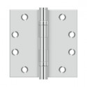 Deltana SS45NU32D 4 1/2" x 4 1/2" Square Hinge, Pair