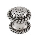 Vicenza K1041 K1041-AC Tiziano Contemporary Round Knob