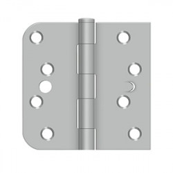 Deltana SS44058TA 4" x 4" x 5/8" x SQ Hinge, Security, Pair, Brushed Stainless