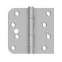 Deltana SS44058B 4" x 4" x 5/8" x SQ Hinge, Ball Bearing, Security, Pair,Brushed Stainless