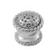 Vicenza K1041 K1041-AC Tiziano Contemporary Round Knob