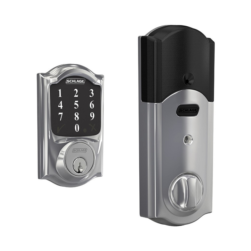 Schlage BE468ZPCAM Schalge Connect Smart Deadbolt w/ Camelot Trim, Z