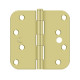 Deltana 4"X 4"X 5/8" Radius Hinge, Security