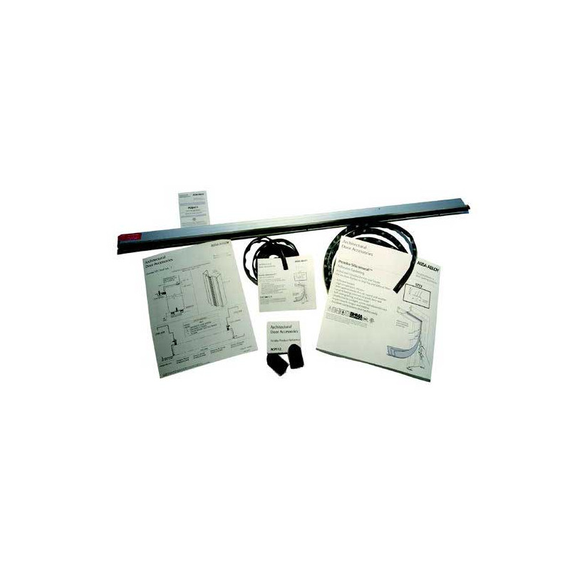Pemko PEMKOSTCSET-1 Acoustic Seal Set w/ STC411APK Door Bottom & ACP112BL Corner Pad
