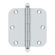 Deltana 3 1/2"X 3 1/2"X 5/8" Radius Hinge, w/ Ball Tips