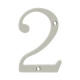 Deltana 6" Numbers, Solid Brass