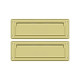 Deltana Mail Slot 13 1/8" with Interior Flap