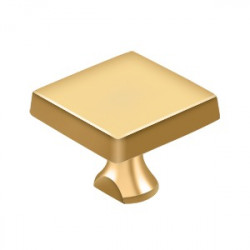 Deltana KBS Solid Brass Square Knob For HD Bolt