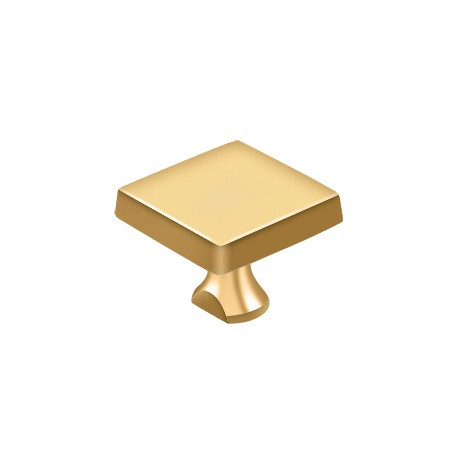 Deltana Solid Brass Square Knob For HD Bolt