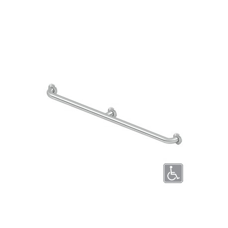 Deltana 42" Grab Bar, Stainless Steel, Concealed Screw, Center Post