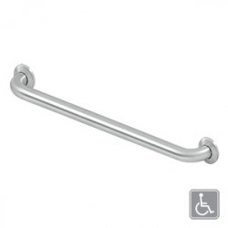 Deltana 18" Grab Bar, Stainless Steel, Concealed Screw