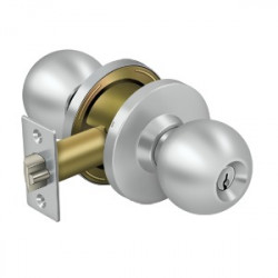 Deltana Commercial Lock, Entry Standard GR2, Round