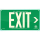 American Permalight 600038 600031 Acrylic EXIT Sign