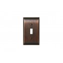 Amerock BP36500 Candler 1 Toggle Wall Plate, Oil-Rubbed Bronze Candler