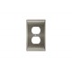 Amerock BP36508 BP36508BBR Candler 2 Plug Outlet Wall Plate, Oil-Rubbed Bronze Candler