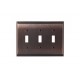 Amerock BP36502 BP36502ORB Candler 3 Toggle Wall Plate, Oil-Rubbed Bronze Candler