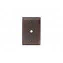 Amerock BP36526 Mulholland 1 Cable Wall Plate, Oil-Rubbed Bronze Mulholland