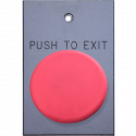 Deltrex PL142 Series Push Button Switch, Dark Grey Tuftex Back Plate