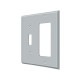 Deltana SWP4743 SWP4743U15A Switch Plate, Single Switch/Single Rocker