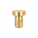 Deltana HPSS70 HPSS70U10B Extended Button Tip for Solid Brass Hinge