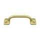 Deltana WP026 Solid Brass Cabinet Pull Drawer Pull 4"