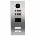 DoorBird D2102V IP Video Door Station Flush-Mounting Housing, 2 Call Button (Surface-Mounting Housing Sold Separately)