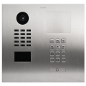 DoorBird D2101KH IP Video Door Station for Single Family Home, Flush Mounting Housing, 1 Call Button, keypad Module (Surface-Mounting Housing Sold Separately)