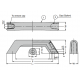 Sugatsune SJH-130/160 Large Handles w/ Cover Cap Option