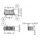 Sugatsune MC-FS3 Snap-In Type Magnetic Catch