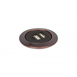 Mockett PCS75 Charging USB Grommets - Metal Flange
