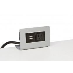 Mockett PCS94A/USB Tabletop Power Units - 1 Power/Dual USB