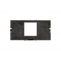 Mockett U1KEYA-BK Single flush mount keystone insert, Unloaded
