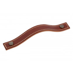 Mockett DP420C 7-7/8" Leather Strap Drawer Handles