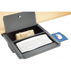Mockett DWR2/WL-90 Keyboard/Storage Drawers with Locking Lid