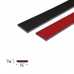 Legacy Manufacturing 14212BK-FX Intumescent Strip,Finish-Black