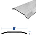  3561SS132 Stainless Steel Threshold (5" by 1/2")