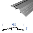  3565MA-EPX-36 Rabbeted Threshold (4-7/8" by 7/8"), Finish-Mill Aluminum
