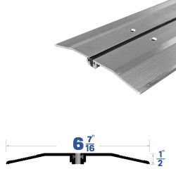 Legacy Manufacturing 3712MA Threshold W/ Thermal Break (6-7/16" by 1/2"), Finish-Mill Aluminum