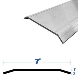 Legacy Manufacturing 3761SS Stainless Steel Threshold (7" by 1/2")