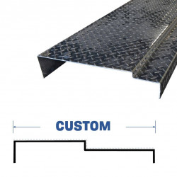 Legacy Manufacturing 3966DP Diamond Plate Bulkhead Threshold