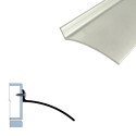 Legacy Manufacturing 5241 Top of Door Rain Drip (2-1/2" by 1-1/2")