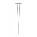 Mockett TL55-SSS Wishbone Table Legs, Satin Stainless Steel