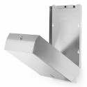 Alpine 480 C-Fold/Multifold Paper Towel Dispenser, Stainless Steel Brushed