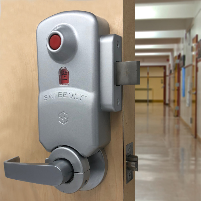 Securitech SAFEBOLT Instant Keyless Lockdown Lock