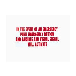 BEA 70.5675 Emergency Signage