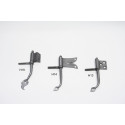 D. C. Mitchell H14 Surface Mount Rattail Per Pair Hinge