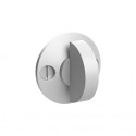  40557-PNCL Warrington Collection Modern Thumbturn w/ 3/16" Spindle On 1.25" Diameter Backplate