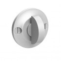  40656-BUTN Warrington Collection Modern Thumbturn w/ 3/16" Spindle On 1.5" Diameter Backplate