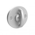  41150-PBA Warrington Collection Crescent Thumbturn w/ 3/16" Spindle On 1.5" Diameter Backplate